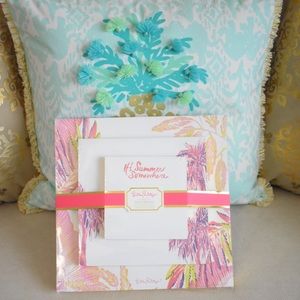 Lilly Pulitzer Off the Grid Notepad Set NWT